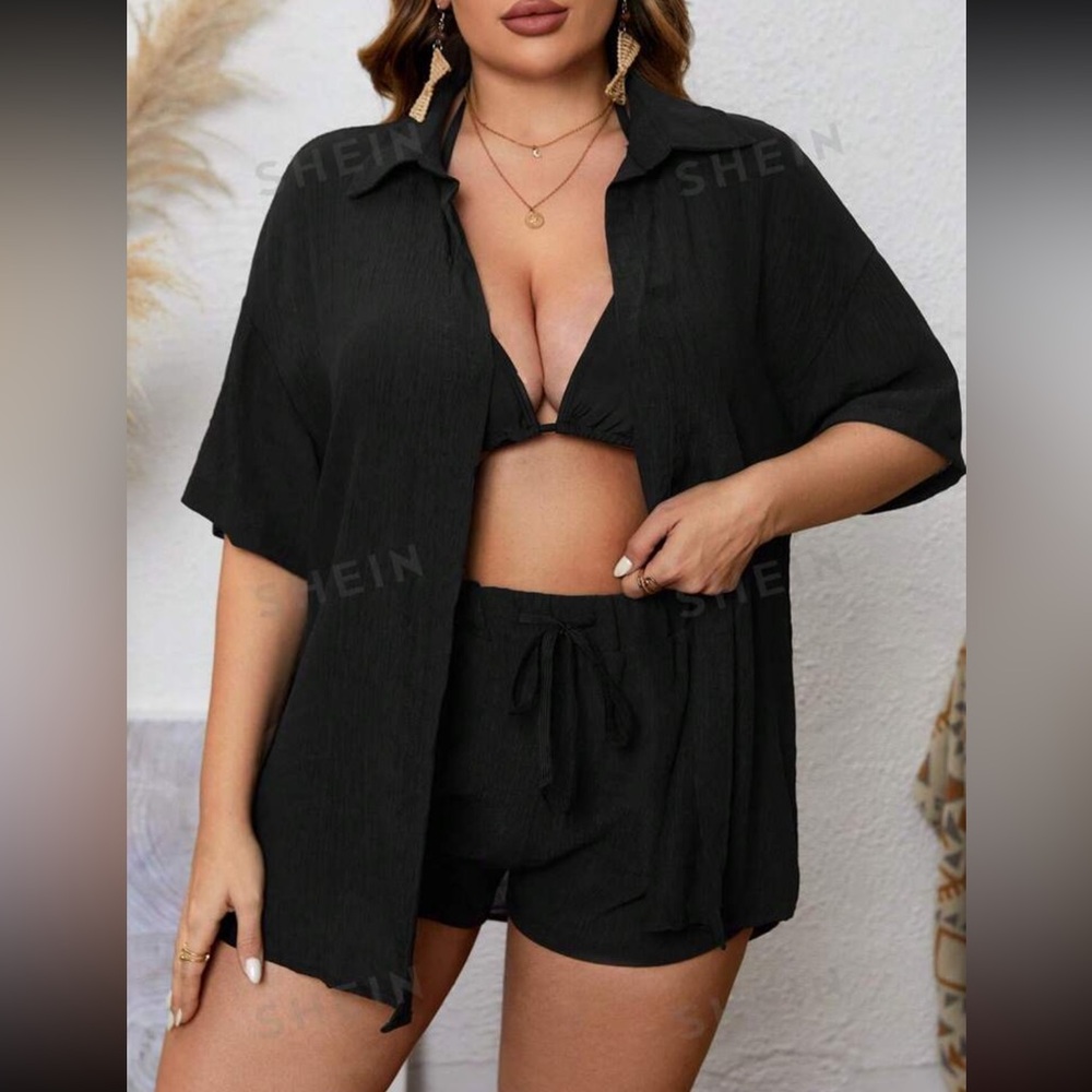 SHEIN 2 piece cover up